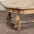 Brown 20th Century French Bleached Oak Coffee Table With Trestle Base For Sale - Image 8 of 12
