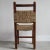 Francis Jourdain Rope and Dark Oak Side Chair, 1940s France For Sale - Image 4 of 10
