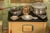 Blue Vintage German Miniature Dollhouse Kitchen Interior with Accessories, 1930s For Sale - Image 8 of 18