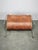 Modern Italian Modernist Leather and Chrome Magazine Rack, 1980s For Sale - Image 3 of 11