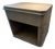 Rh Ligné Open Nightstand 26" – Brown Brushed Oak For Sale