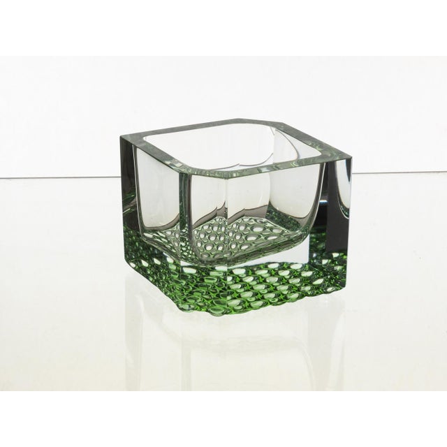 Designed by Pavel Hlava for Exbor in the 1970s, this square sculptural bowl reflects the designer’s refined approach to...