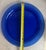 Murano Late 20th Century Effetre Murano Platter Tray Cobalt Blue Glass Signed For Sale - Image 4 of 6