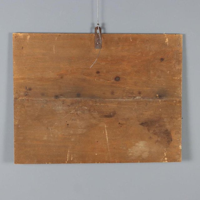 The Washing of the Feet, Oil on Metal on Wood Panel For Sale - Image 9 of 10