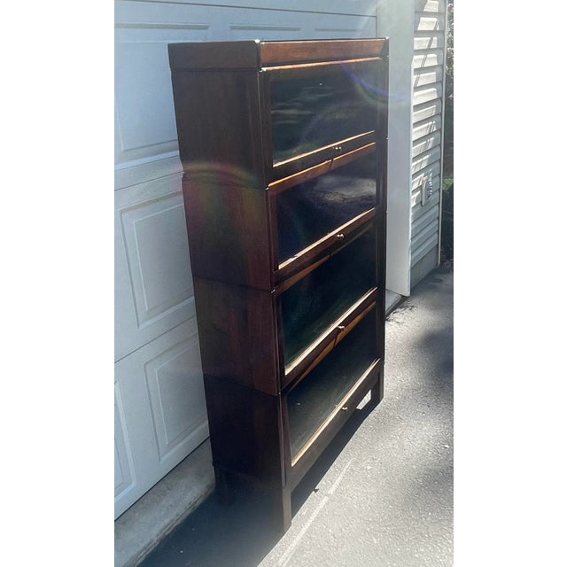 Lundstrom Sectional Barrister Bookcase Early 20th Century For Sale - Image 12 of 12