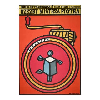 Theatre Wielki w Warszawie, Vintage Poster, 1970s For Sale