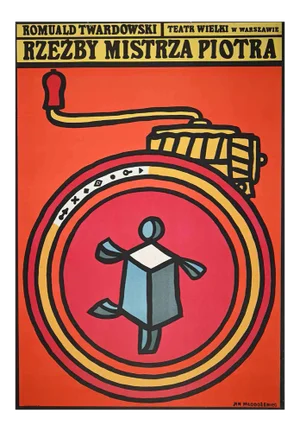 Theatre Wielki w Warszawie, Vintage Poster, 1970s
