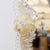 Venetian Mirror in Murano Glass Adorned with Gold Details and Flowers, 1960s For Sale - Image 9 of 12