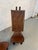 Wood Mid 20th Century Pair of Geometric Carved Low Slung Tribal Palaver Chief Chairs For Sale - Image 7 of 13