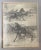 Realism Antique Original Pencil Drawing Horse Harness Track Racing Realism Evt Sketch For Sale - Image 3 of 14