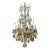 Antique Louis XVI Baccarat French Crystal & Gilt Bronze Chandelier For Sale
