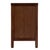 Wood Nora 25 in. W Rectangular Wood 3 Drawer Nightstand, Walnut For Sale - Image 7 of 11