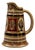 Polychrome and Gilt Glazed Earthenware Ewer, 1890s For Sale