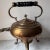 Antique Brass Tea Kettle Tea Pot Large With Stand For Sale - Image 4 of 16