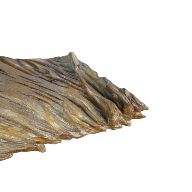 Brown Natural Wood Table Top Sculpture or Wall Art For Sale - Image 8 of 10