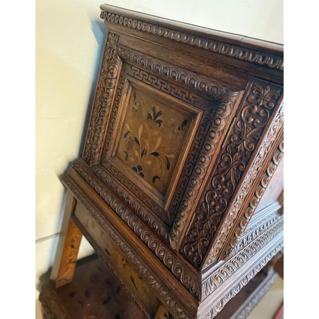 19th Century 19th Century Renaissance Revival Cupboard For Sale - Image 5 of 18