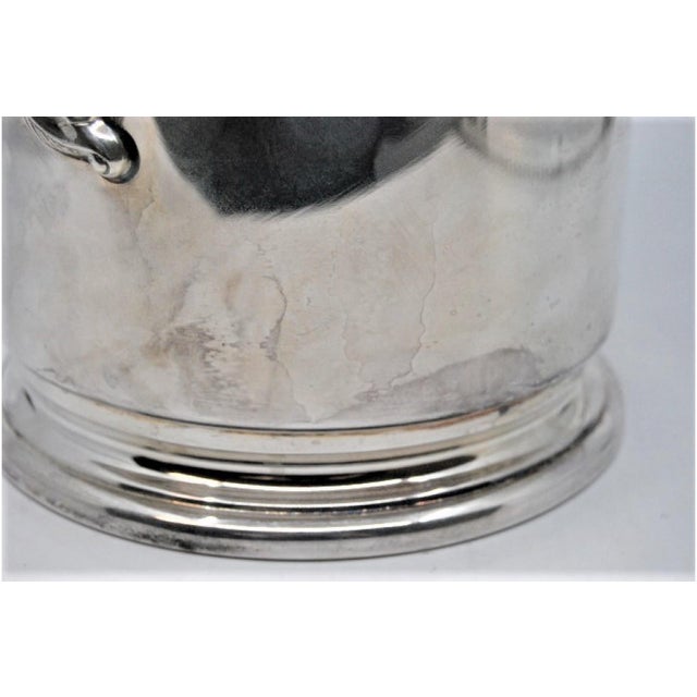 Silver Pan with Removable Interior and Lid For Sale - Image 4 of 7
