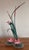 1960s Vintage 1960's Tole Painted Italian Candle Wall Sconce For Sale - Image 5 of 10