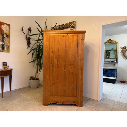 Rustic Biedermeier Bread Cabinet For Sale - Image 12 of 13