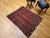 Tribal Vintage Turkmen Tekke Area Rug in Allover Geometric Pattern in Brick-Red, Navy, Ivory, Brown For Sale - Image 3 of 16