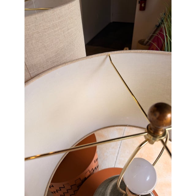 Currey & Co. Sage Green Table Lamp For Sale In West Palm - Image 6 of 7