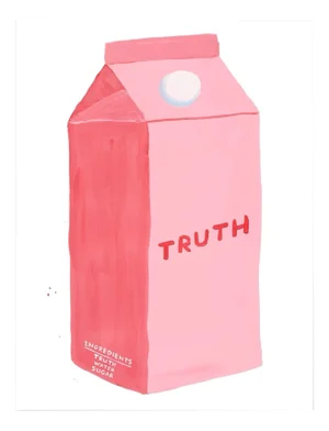 David Shrigley, Truth, 2020, Paper