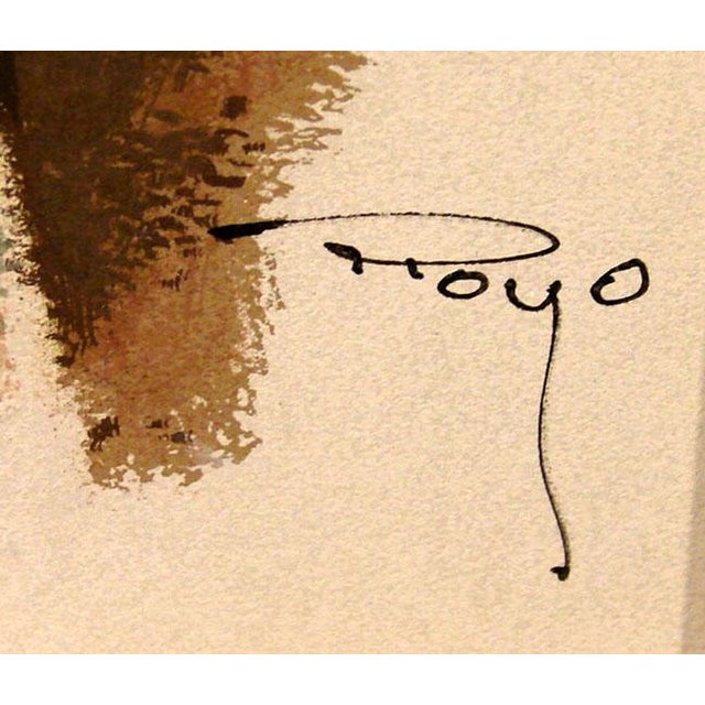 Royo Despues Del Baile Hand Signed Art Serigraph on Panel Custom Framed For Sale - Image 4 of 5