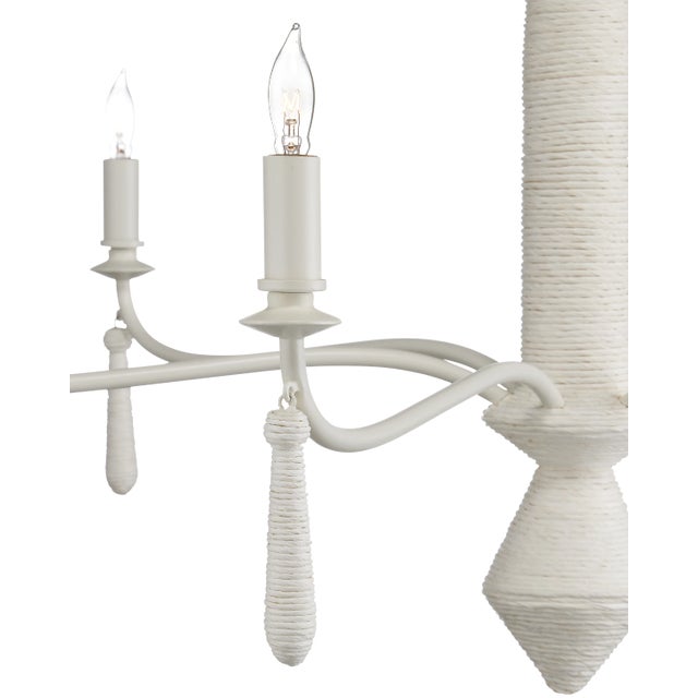 Contemporary Currey & Company Donnybrook Chandelier For Sale - Image 3 of 4