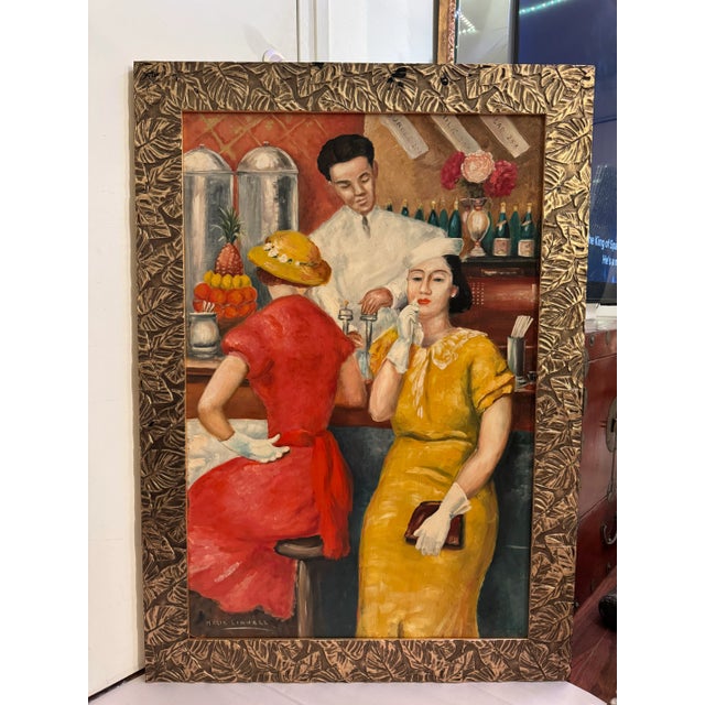 This painting comes from the collections of the late Seymour Steinbigle (April 18, 1942 – April 2, 2023), better known as...