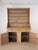 Dimensions: 21"D x 53.625"W x 82.75"H Plate shelves (top to bottom) 8.5"H x 2"D 7.5"H x 2"D 7.5"H x 2"D 7.5"H x 6.5"D Base...