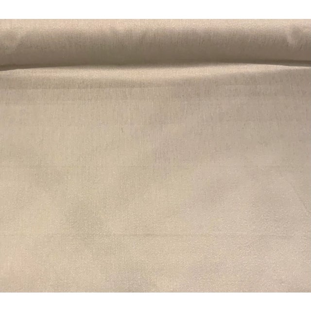 2020s Caracole Modern Platinum/Grey Woven Designer Fabric - 16 Yards For Sale - Image 5 of 5