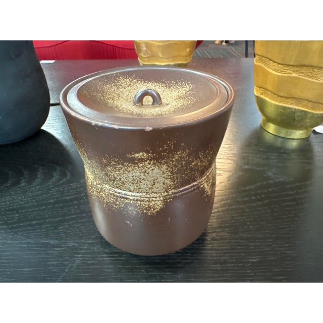 1960s Tea Ceremony Water Pot Mizusashi, Japan, 1960s For Sale - Image 5 of 8