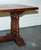 Vintage Hardwood Rectangular Dining Table For Sale - Image 4 of 16