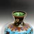 Antique 19th Century Meiji Japanese Cloisonné Vase with Ho-Ho Bird For Sale - Image 4 of 6