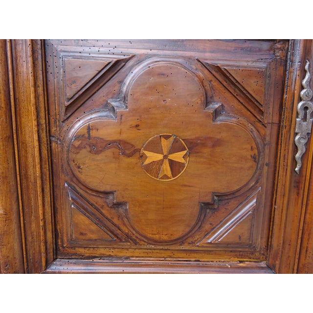 Louis XIII Walnut Armoire For Sale - Image 11 of 18