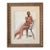 Vintage Original Oil Painting a Seated Nude Woman by Harry Barton For Sale