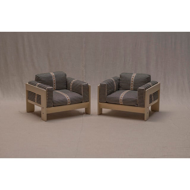 Bastiano Easy Chairs by Tobia & Afra Scarpa for Gavina, Italy, 1970s, Set of 2 For Sale - Image 3 of 16