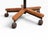 Wood Vintage Adjustable Swivel Desk Chair Stool by Hon C. 1970's For Sale - Image 7 of 17