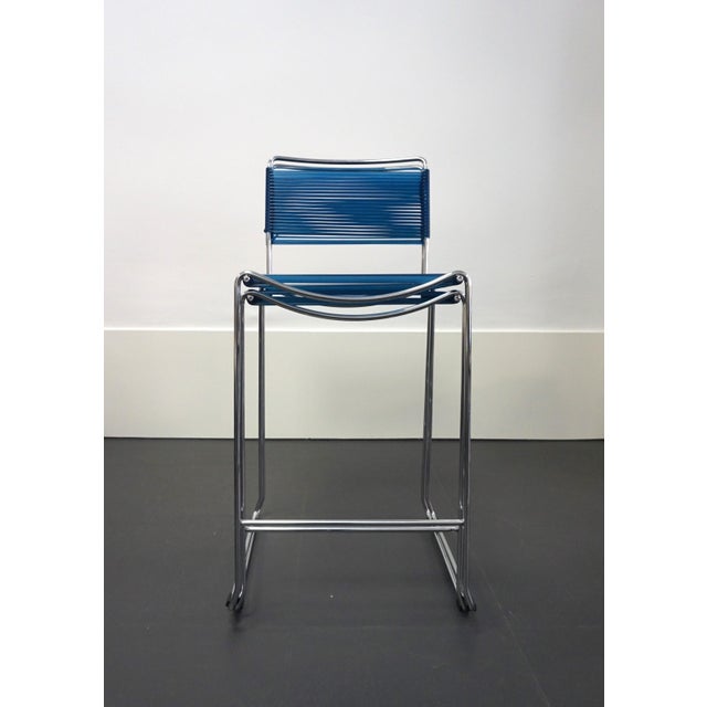 Pair of “Spaghetti” high stools attributed to Giandomenico Belotti and made in Italy in the 1970s/80s for Alias. They are...