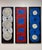 Textile Triptych Australian Aboriginal Paintings Tingari Ronnie Tjampitjinpa For Sale - Image 7 of 18