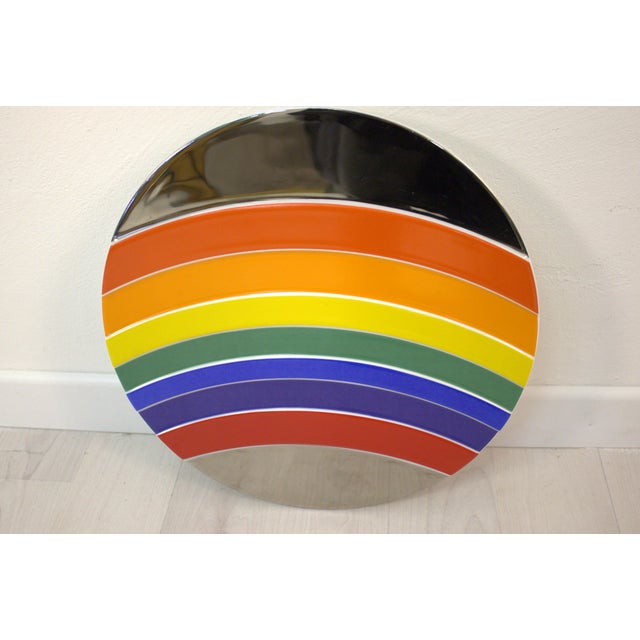 Vintage Bas-Relief by Otto Piene for Rosenthal Studio-Line, 1973, in Flawless conditions. Designed 1970 to 1979 This piece...