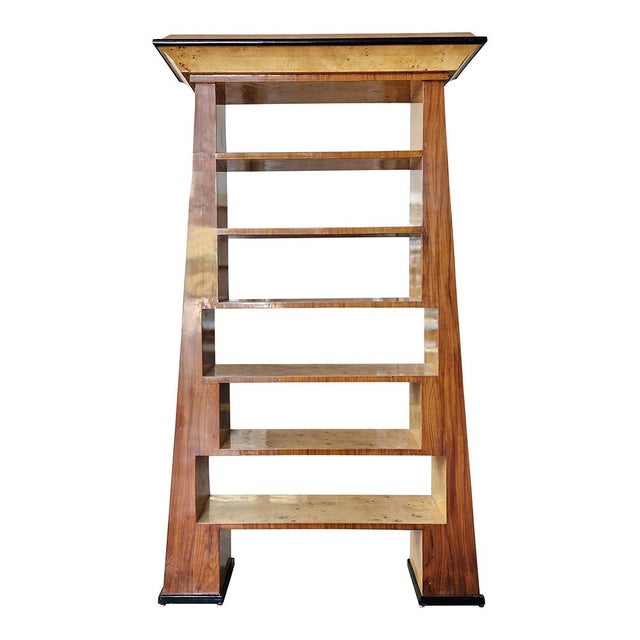 Art Deco Bookcase, 1980s For Sale - Image 3 of 11