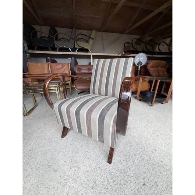 Bentwood Lounge Chair by Jindrich Halabala For Sale - Image 5 of 18