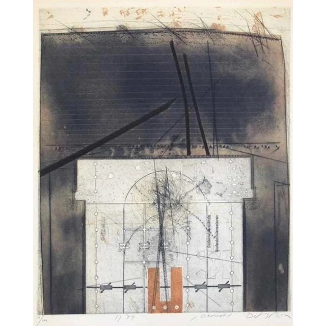 Germat - Original Etching by Karl Fred Dahmen 1974 For Sale - Image 3 of 3