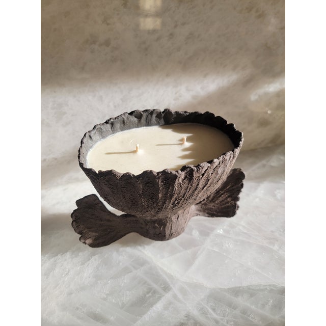 Handmade Organic Ceramic Tulip Vessel / Candle by Tania Whalen For Sale In New York - Image 6 of 12