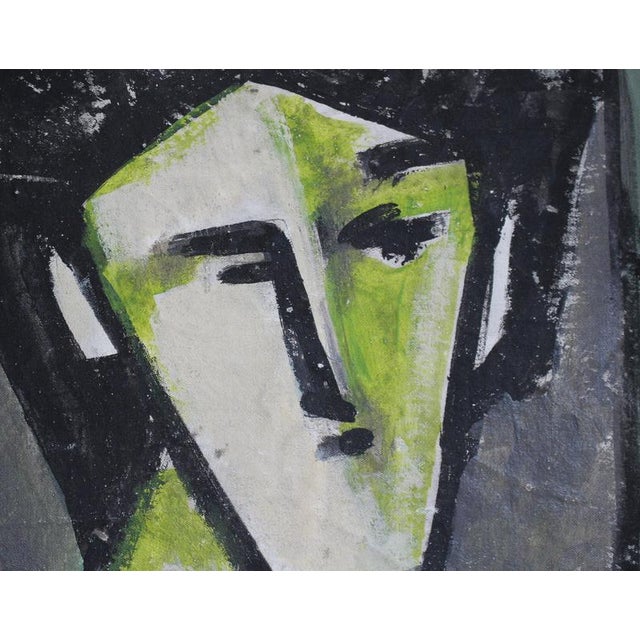 1980s Hidden Portraits XXXIII, 1990s, Acrylic Painting on Cnavas, Framed For Sale - Image 5 of 11