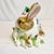 Fitz and Floyd 1990s Hollywood Regency Majolica Bunnies Tureen, Fitz & Floyd Trompe L’Oeil Style. For Sale - Image 4 of 12