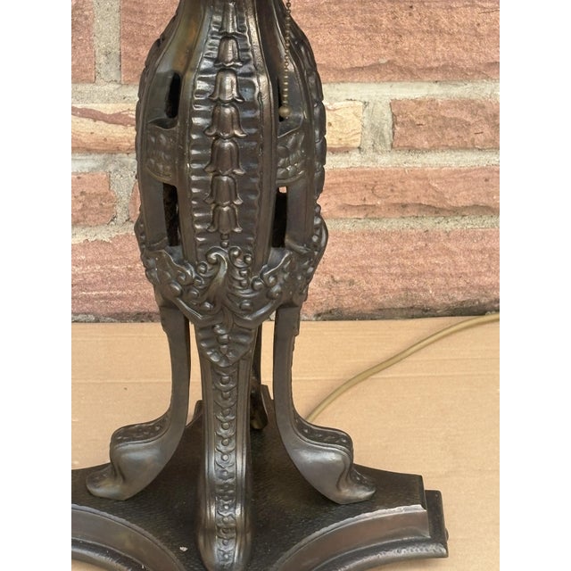 Bronze 3-Light Table Lamp from Tiffany, 1960s For Sale - Image 4 of 18