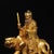 Late 19th Century Late 19th Century Gilt Bronze Zhang Tianshi Statue on Tiger, Taoist Deity, 8.76kg For Sale - Image 5 of 9