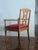 Mid Century Rococo Revival Armchair With Red Velvet Seat For Sale - Image 4 of 5